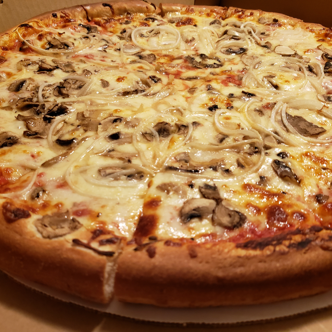 Pizza con Orellanas